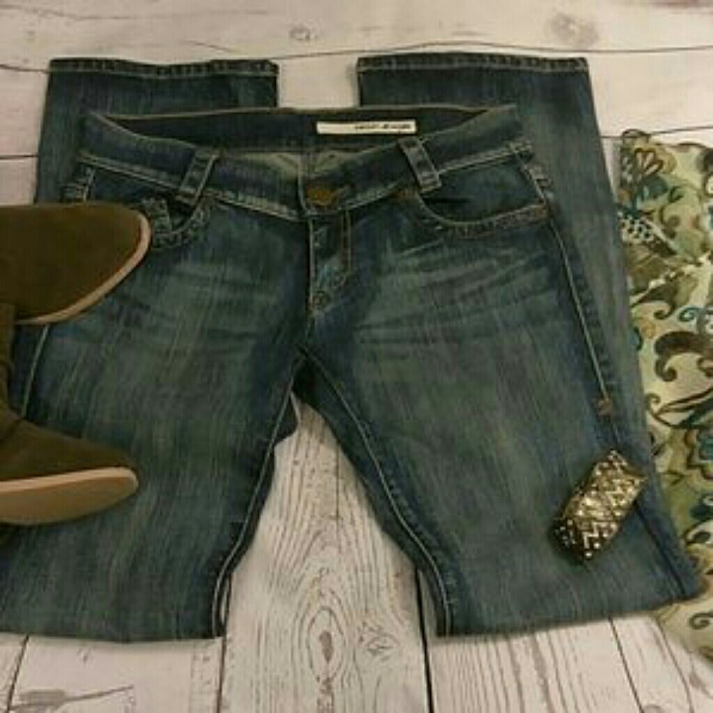 DKNY Extreme Brooklyn Flare jeans sz 9L - Picture 7 of 9